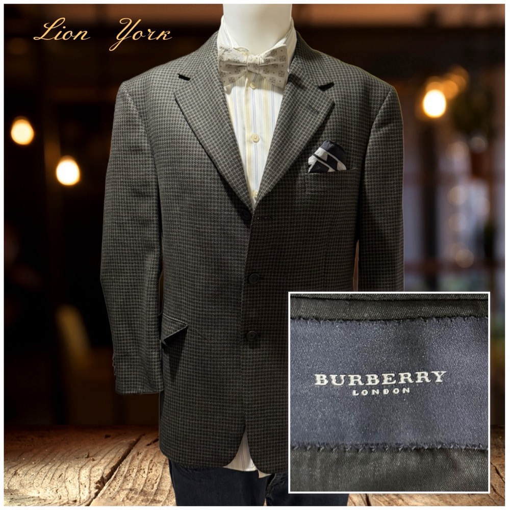 Burberry Men's Checkered Blazer